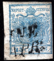 1850-Lombardo Veneto (O=used) 45c. I Tipo Perfetto Firmato Sorani - Lombardo-Venetien