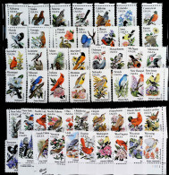 1982-U.S.A. (MNH=**) Serie 50 Valori Uccelli - 1901-20