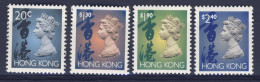 1993-Hong Kong (MNH=**) S.4v."Queen Elizabeth II" - Ongebruikt