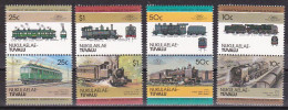 1984-Union Island St.Vincent (MNH=**) S.8v."Locomotive" - St.Vincent (1979-...)