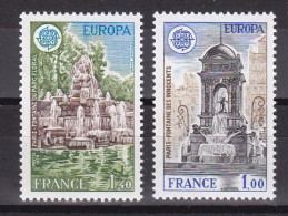 1978-Francia (MNH=**) S.2v."Europa Monumenti" - Neufs