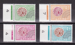 1975-Francia (MNH=**) Preannullati S.4v."Moneta Gallica" - Neufs