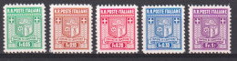 1944-Campione (MNH=**) S.5 V. Stemma Del Comune - Lokale/autonome Uitgaven