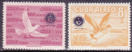 1960-Cuba (MNH=**) S.2v."Giornata Del Francobollo,uccelli"catalogo Euro 3,5 - Altri & Non Classificati