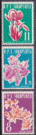 1961-Albania (MNH=**) S.3v."fiori"catalogo Yvert Euro 22 - Albanie