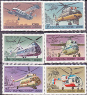 1980-Russia (MNH=**) S.6v."elicotteri"catalogo Euro 5 - Sonstige & Ohne Zuordnung