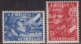 1942-Olanda (MNH=**) S.2v."pro Legione Olandese"catalogo Unificato Euro 10 - Unused Stamps