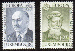 1980-Lussemburgo (MNH=**) S.2v."Europa Cept"cat.Unificato Euro 3 - Sonstige & Ohne Zuordnung