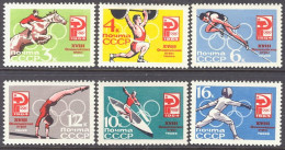 1964-Russia (MNH=**) S.6v." Olimpiadi Di Tokyo" - Andere & Zonder Classificatie