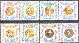 1964-Romania (MNH=**) S.8v." Olimpiadi Di Tokyo Medaglie D'oro Rumene" - Otros & Sin Clasificación