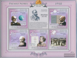 Guinea-Bissau 4338-4342 Sheetlet (complete. Issue) Unmounted Mint / Never Hinged 2009 Nobel Laureates - Guinea-Bissau