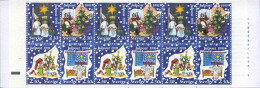 1991-Svezia (MNH=**) Libretto 12 Valori "Natale"cat.Unificato Euro 10,5 - Autres & Non Classés