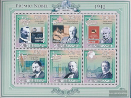 Guinea-Bissau 4327-4332 Sheetlet (complete. Issue) Unmounted Mint / Never Hinged 2009 Nobel Laureates - Guinea-Bissau