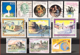 1983 - Italian Republic (11 Used Stamps) - ITALY STAMPS - 1981-90: Afgestempeld