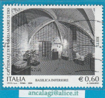 USATI ITALIA 2009 - Ref.1125A "CATTEDRALE DI RIETI" 1 Val. - - 2001-10: Afgestempeld