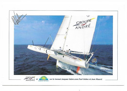 CPM - TRIMARAN GROUPE ANDRE - Transat Jacques Vabre - Skippers : Paul VATINE Et Jean MAUREL - Sailing Vessels