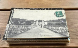 Cpa.lot De 68 Cpa/CPSM Département De L'Ain Pérouges,Divonne,Ars,Beauregard,Bellegarde.... - 5 - 99 Postkaarten