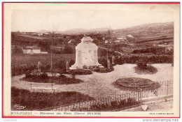 CPA 69 BOIS D'OINGT Monument Aux Morts - Le Bois D'Oingt