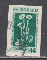 Bulgaria 1953 - (2)Medicinal Plants, 44 St., Stamp From Block 4, Used - Used Stamps