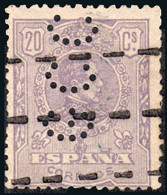 Madrid - Perforado - Edi O 290 - "G.C.C." (Banco) - Used Stamps