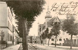 73939540 Bueckeburg Bahnhofstrasse Mit Rathaus - Bückeburg