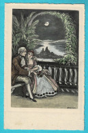 * Fantaisie - Fantasy - Fantasie (couples - Koppels) * (Schiffer - H. Ch., W.) Amour, Love, Liefde, Lune, Moon, Marquis - Paare