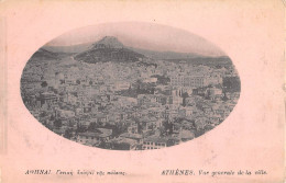 CPA / GRECE / ATHENES / VUE GENERALE DE LA VILLE / Cpa Précurseur - Griechenland