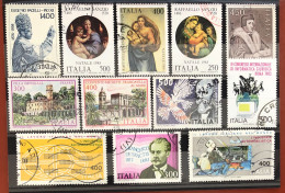 1983 - Italian Republic (12 Used Stamps) - ITALY STAMPS - 1981-90: Used