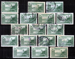 ⁕ Turkey 1914 ⁕ Ottoman Empire / Leuchtturm Fenerbahçe - Constantinople 10 Pa. Mi.233 ⁕ 17v Used (3v MH) Scan - Used Stamps