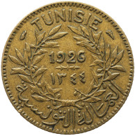 LaZooRo: Tunisia 1 Franc 1926 1344 XF - Tunesië