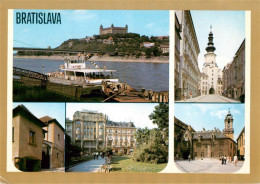 73939256 Bratislava_Pressburg_Pozsony_SK Pohlad Z Petrzalky Na Duna A Hrad Micha - Slowakei