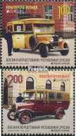 Bosnien - Serbische Republ. 592A-593A (kompl.Ausg.) Postfrisch 2013 Postfahrzeuge - Bosnie-Herzegovine