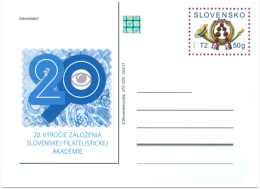 CDV 270 Slovakia Philatelistic Academy Anniversary 2017 - Autres & Non Classés