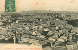 CPA-CASTRES -Vue Générale Sur Le Centre De La Ville - Phototypie Labouche N° 12*** 1908* 2 Scans* - Castres