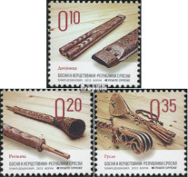 Bosnien - Serbische Republ. 565-567 (kompl.Ausg.) Postfrisch 2012 Alte Musikinstrumente - Bosnie-Herzegovine