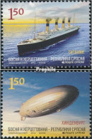 Bosnien - Serbische Republ. 561-562 (kompl.Ausg.) Postfrisch 2012 Titanic - Bosnie-Herzegovine