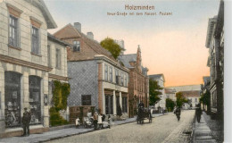 73939119 Holzminden_Weser_Niedersachsen Neue Strasse Mit Dem Kaiserlichen Postam - Holzminden