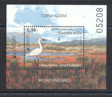 Montenegro 2021-Europa: Endangered Nationa Wildlife S/S - Montenegro