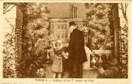 CPA - LISIEUX - SAINTE-THERESE - SCENE 4 - VISION D'UN T. DANS LE CIEL - Heiligen