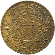 LaZooRo: Tunisia 1 Franc 1926 1345 XF - Tunisia