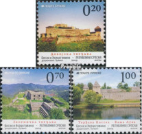 Bosnien - Serbische Republ. 469,477-478 (kompl.Ausg.) Postfrisch 2009 Burgen - Bosnie-Herzegovine