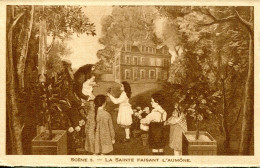 CPA - LISIEUX - SAINTE-THERESE -  SCENE 5 - LA SAINTE FAISANT L'AUMONE - Saints