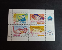 ISLANDIA ANIMALES 1998 Yv BF 21 MNH - Blocchi & Foglietti