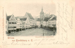 73939042 Landsberg_Lech_Bayern Hauptplatz Mit Schmalzturm - Landsberg