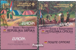 Bosnien - Serbische Republ. 386Du-387Du (kompl.Ausg.) Postfrisch 2007 Pfadfinder - Bosnia Erzegovina