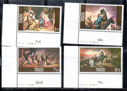 MALTA 1979 CHRISTMAS NATALE NOEL WEIHNACHTEN NAVIDAD NATAL COMPLETE SET SERIE COMPLETA MNH - Malta