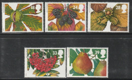 GRANDE BRETAGNE - N°1692/6 ** (1993) Fruits - Ongebruikt