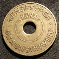 JETON - TOKEN - PARKING - PARKMUNZE - KARL W. MULLER BRAUNSCHWEIG - Otros & Sin Clasificación