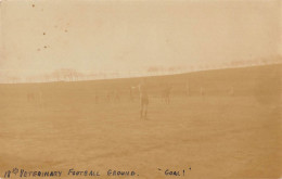 CPA / TURQUIE / CARTE PHOTO / MASHLAK / CONSTANTINOPLE / 18th VETERINARY FOOTBALL GROUND / GOAL ! - Turkije