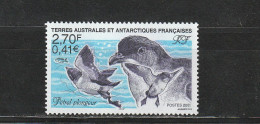 TAAF YT 288 ** : Pétrel Plongeur - 2001 - Unused Stamps